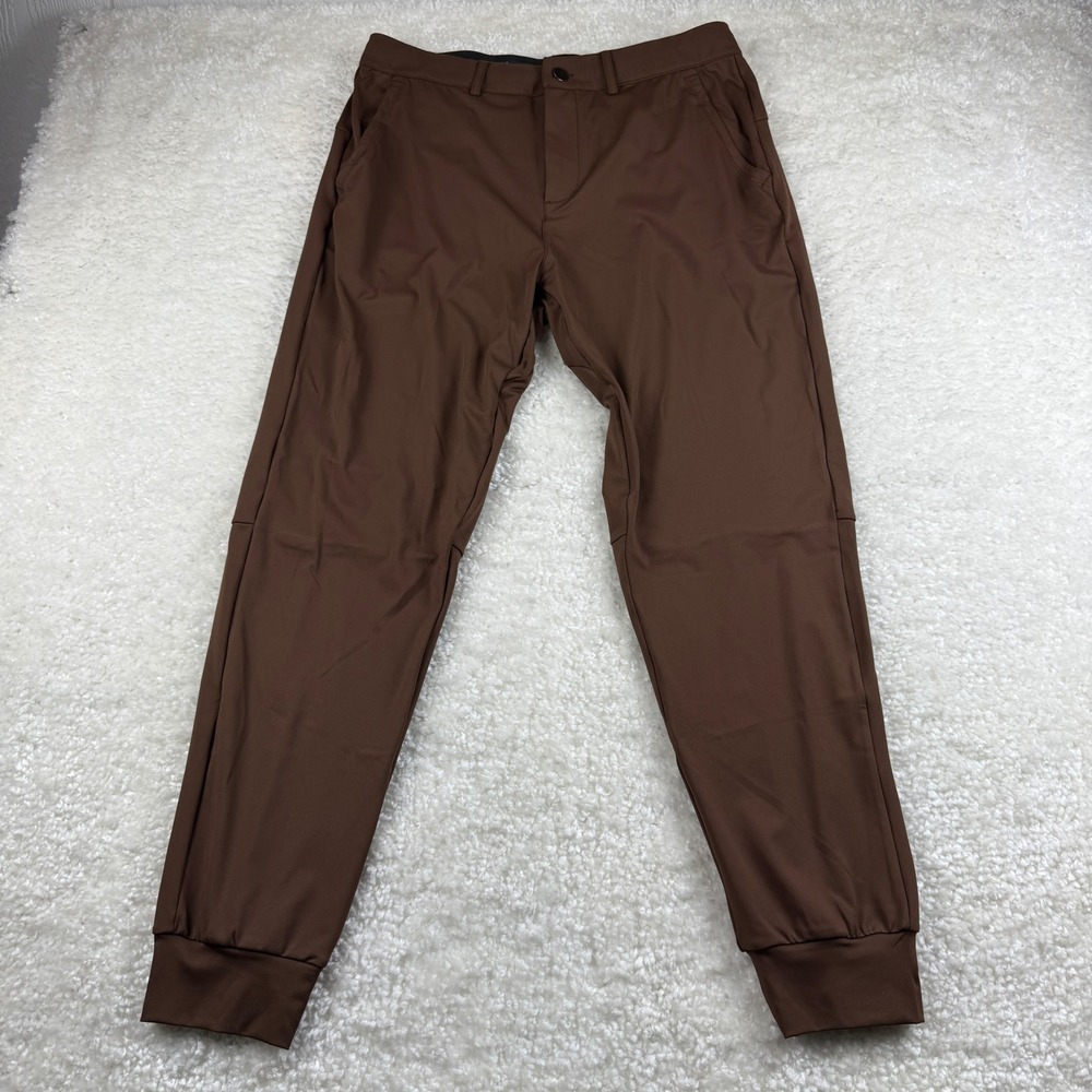 JWM Jogger Pants Men Medium Brown‎ UPF 50+ Sun Protection Moisture Wicking NEW